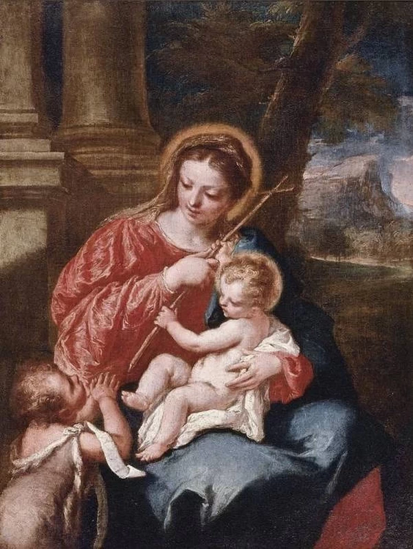 Madonna col Bambino e Giovannino